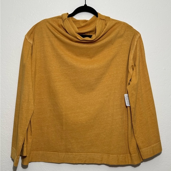 New We The Free Yellow Turtleneck Top Size S - Picture 4 of 10